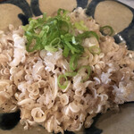 沖縄料理清 - ミミガーの炒め物