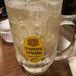 お好み焼 桜 - メガ角ハイボール680円