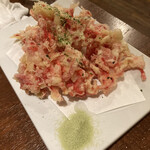 お好み焼 桜 - 紅しょうがの天ぷら480円