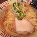 人力俥 - 背脂煮干そば（大盛・アップ）