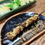 鰻料理　うな富 - きも焼き。550円