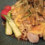 人力俥 - 冷やし中華（アップ）