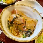 蕎麦と料理 あふひ - 日振飯　鯛出汁茶漬け