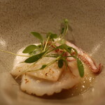 IZA - 白イカのソテーアップ