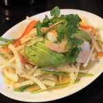 チョップスティックス - 2013.3 アボガドと海老のサラダ（630円）