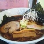 じぇんとる麺 - (比較)昔ながらの醤油ラーメン