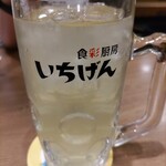 とりげん - 緑茶ハイ。