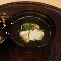 山玄茶 - きじはた（あこう）、賀茂茄子、ちんげんさいのお椀