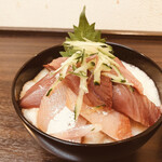 朝市さかば - 能登丼　本日はハマチ