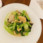 ホテル国際２１ - 青菜と椎茸炒め