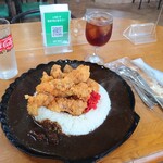 喫茶解放区 - チキンカツカレー⑥