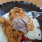 喫茶解放区 - チキンカツカレー④