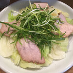 広島つけ麺かず - 麺小盛（麺0.5玉、野菜並）￥900なり