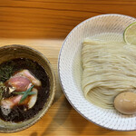 つけそば 神宮寺 - ■鰹昆布出汁醤油つけそば味玉¥1,000