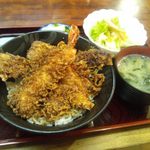 天麩羅 たけなわ - 天丼のセット