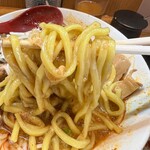 味噌麺処 花道庵 - 極太麺