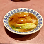 中華Aoki - フカヒレ姿煮込み 濃厚醤油白湯