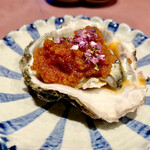 中華Aoki - 生岩牡蠣のおろし麻辣ソース