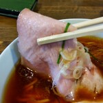 おだし香る自家製麺 弦乃月 - レアチャーシュー
