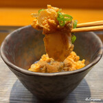 日本料理 旬菜和田 - とら河豚と鮟鱇の肝和え