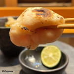 日本料理 旬菜和田 - とら河豚の白子焼