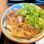 Marugame Seimen - 鬼おろし肉ぶっかけ並　690円(税込)