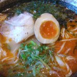 ピリ辛のからしびラーメン