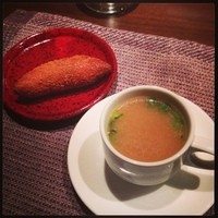北新地 福多亭 The Ukai - 牛骨スープとミニカレーパン