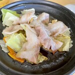 料亭雲静庵 - 美味しく感じた豚鍋