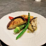 三和 - 季節の焼き野菜の盛り合わせ