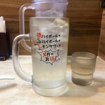 中華食堂 一番館 - メガジョッキ酎ハイ