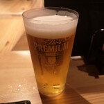 ベジ串 創作おでん ぬる燗佐藤 - ビール‼️