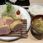 とんかつ ばんぶー - 特選ヒレかつ定食