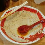 麺屋遼太郎 - あかまる麺 4辛 →完食です (2022.06.26)