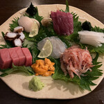 ひでや - お刺身の盛合せ