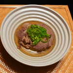 祇園 丸山 - 賀茂茄子、ロース肉煮