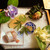 祇園 丸山 - 料理写真:常陽花盛り　百合のすり流し、小鯛小袖寿司、土佐煮、焼き穴子、子芋土佐煮、フカヒレ煮こり