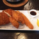 うみからそらへ - 特選ミックスフライ定食  1300円