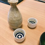 江戸一 - お酒は常温で