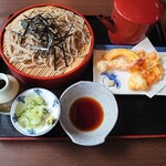 丸新食堂 - 天ざるそば　\1450(22-06)