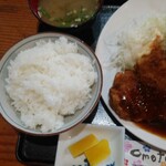 珈食亭 - とんかつ定食