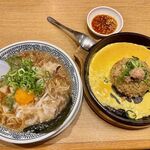 丸源ラーメン - チャーハン餃子セット　1089円