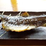 銀鱗亭 - 山女魚の塩焼き600円(税込)