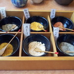 黒豚料理 寿庵 - ６種類の塩