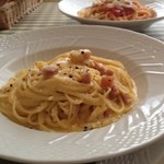 トラットリア ドン アルポルト - チーズと卵のスパゲッティ　カルボナーラ