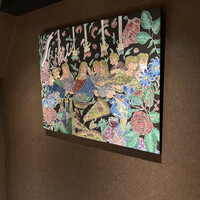 名駅 鉄板焼き 森本Ｘ Premium - 店内装飾　絵画