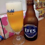 ZAZA DONER KEBAB - トルコビール（EFES）