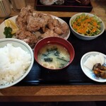 雛どり - 唐揚げ定食