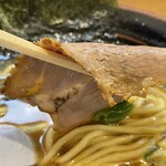 よこはま軒 - 『よこはまとんこつラーメン(醤油)』のチャーシュー