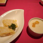 中国料理 瑞兆 - マンゴーロールケーキ（２人分）とマンゴープリン